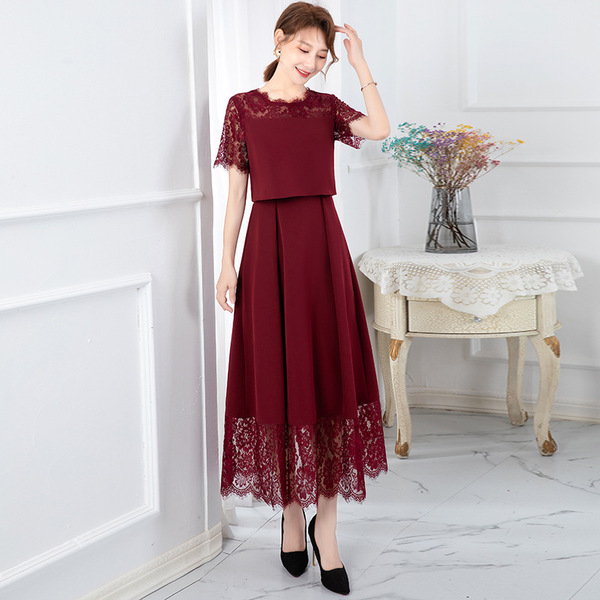 Summer lace elegant dress
