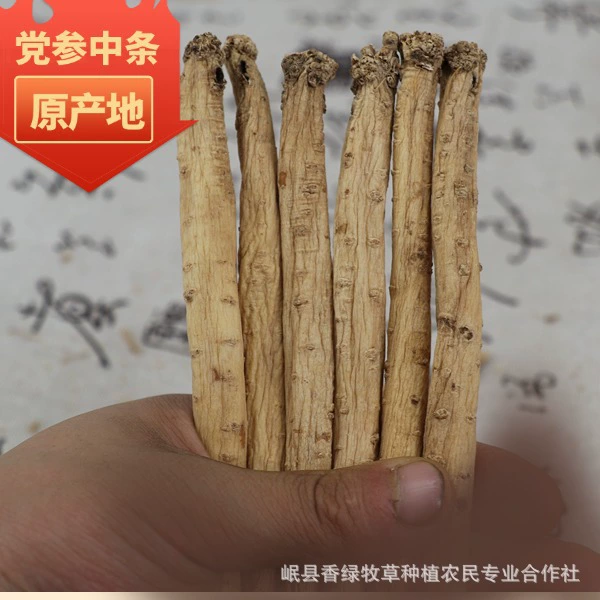 Китайская лекарственная трава Кодонопсис пилосула, средние полоски, без добавок, подходит для супов, заваривания, поддержания здоровья и в качестве пищевых добавок, прямая поставка с оригинального производственного кооператива.