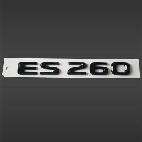 レクサス ES200 英数字ラベル ES250IS26ES350 リアステッカー RX350 トランクラベルに適しています。|undefined