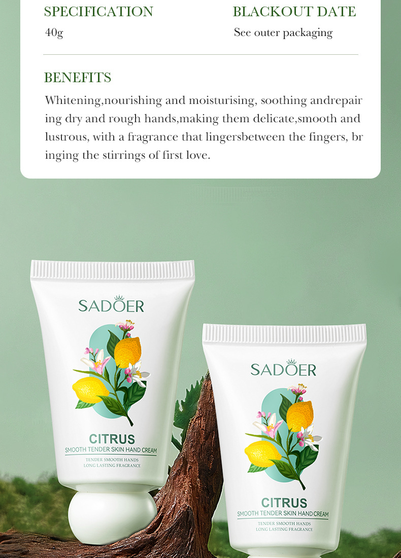 53g Weight Hand Cream Personal Care Type Containing Cream Ingredient 1 Piece Quantity Plastic Material Animal, Flower Pattern Cute, Sweet Style Hand Cream Animal Flower Personal Care Body Care 33