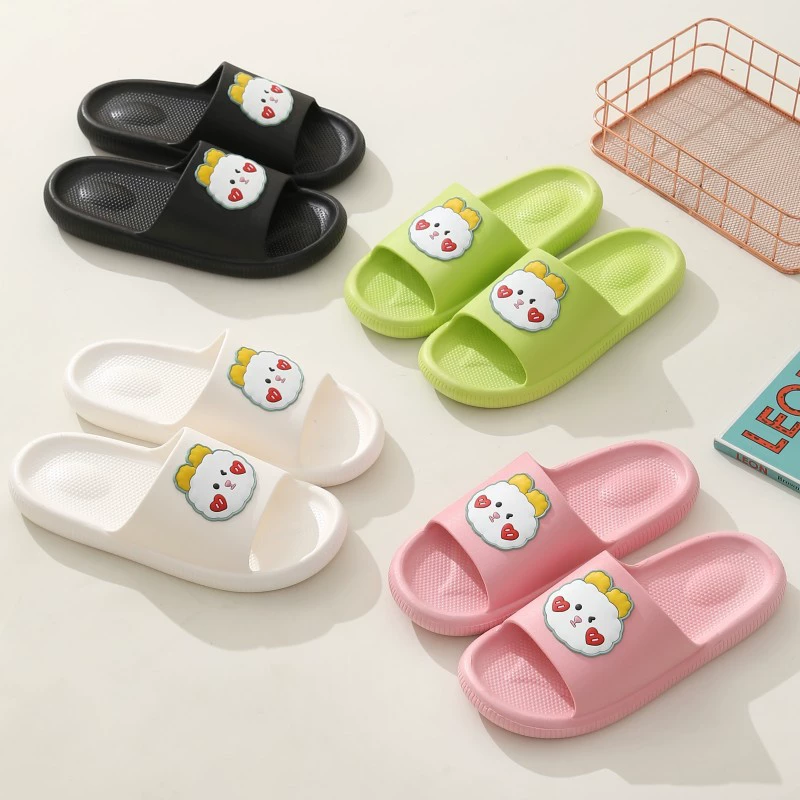 2023 тапочки в новом стиле, женские летние сандалии с высокой посадкой в Корейском стиле, износостойкие Нескользящие сандалии с мягким дном и толстой подошвой для верхней одежды