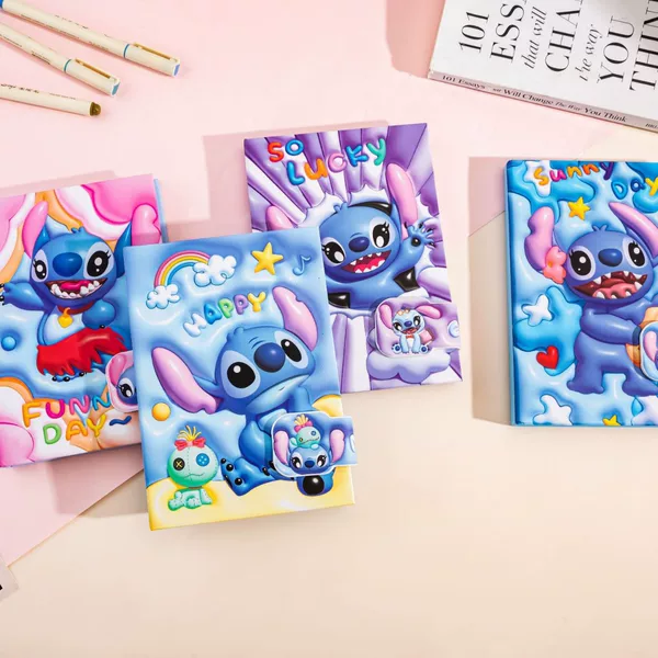 32K Hard Face Stiffer Magnetic Buckle Handbook Illustration Inner Page Exquisite suit Cute High Color Value Notebook