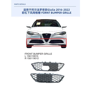 Alfa Romeo Giulia bamper alt barmaqlığı üçün külək toru, ön bamper qoruyucusu