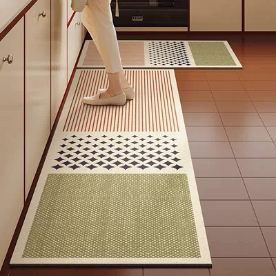 Avtomobil döşəmə paspasları – strip rug, kitchen oil-resistant, non-slip - caiji-miyu-kitchen-floor-mat-h-4060cmnew-diatom-mud