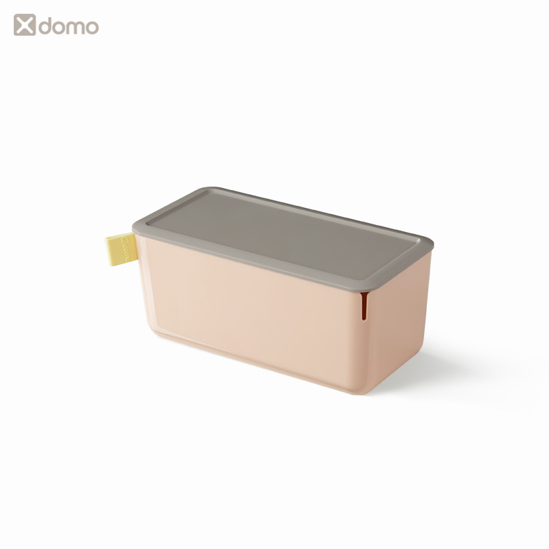 Caja de almacenamiento a prueba de polvo con cubierta de escritorio de poder, oficina doméstica, dormitorio, bocadillos, juguetes, caja de almacenamiento image 6