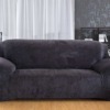 ④P 615 Plush fabirc Sofa cover 1/2/3/4 seater|ms