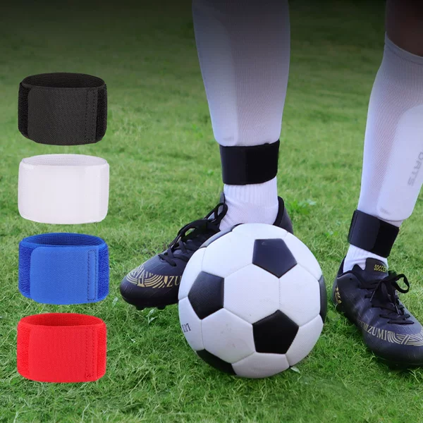 Cross-Border Football Shin Guards Fixed Belts for Adults and Children Equipment Protective Gear Shin Guards Inserts Straps Wholesale Anti-Collision