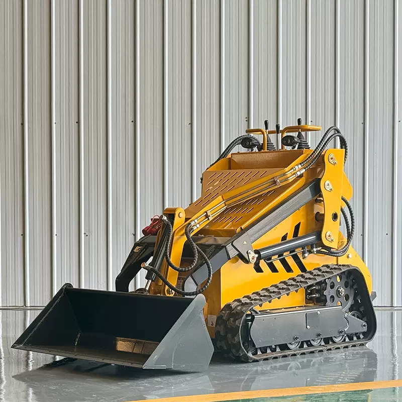 轮式履带式滑移装载机 工程铲运挖掘除草路面清扫 多功能滑移机