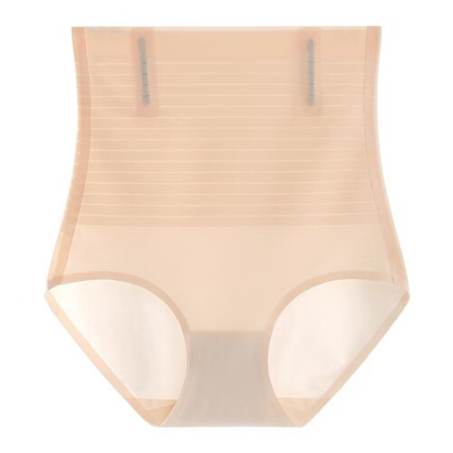 Summer cloud-like high-waisted pants, ultra-thin belly-control pants, postpartum repair ice silk traceless spring and summer thin breathable women's underwear