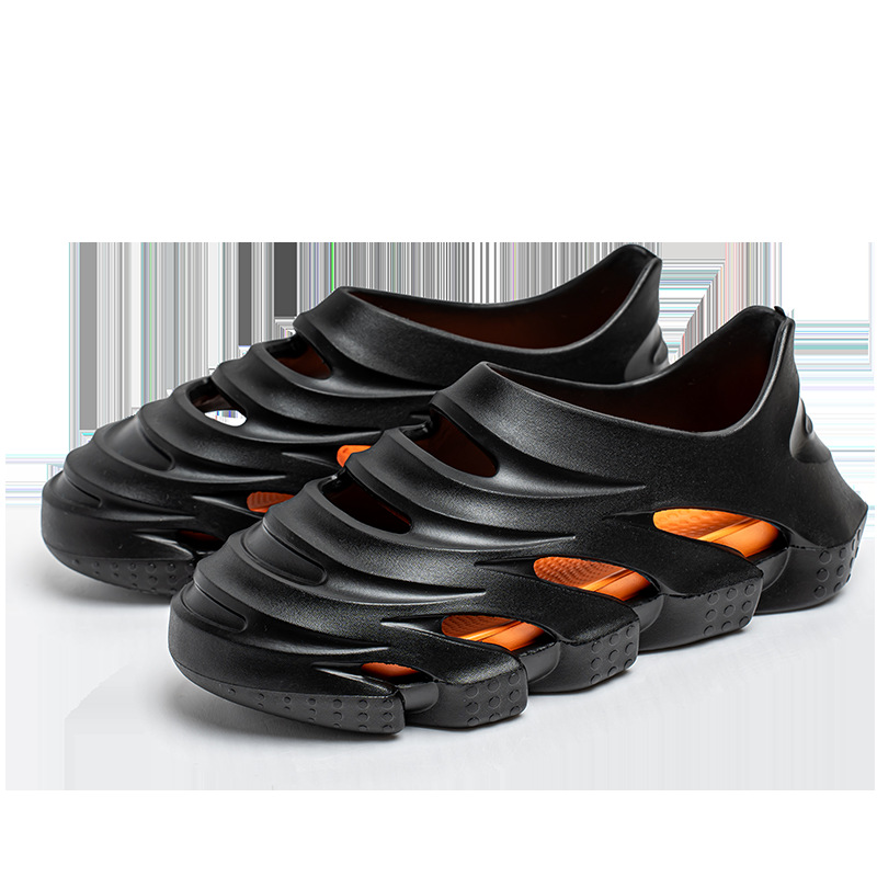 Zapatos con agujeros EVA para hombres verano nuevo estilo sandalias y zapatillas de playa zapatos de vadeo casuales antideslizantes sandalias de jardín transpirables