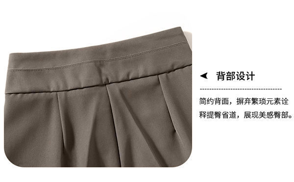 西装裤女小个子哈伦裤高档九分裤新款高腰显瘦直筒垂坠感休闲西裤详情6