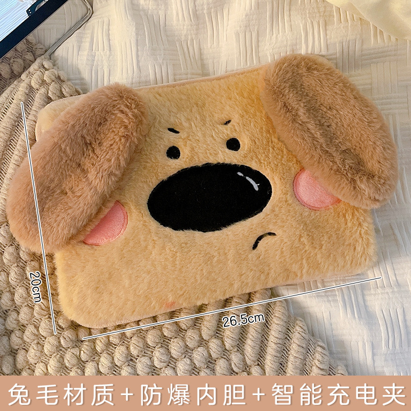 Bolsa de agua caliente recargada - perro divertido