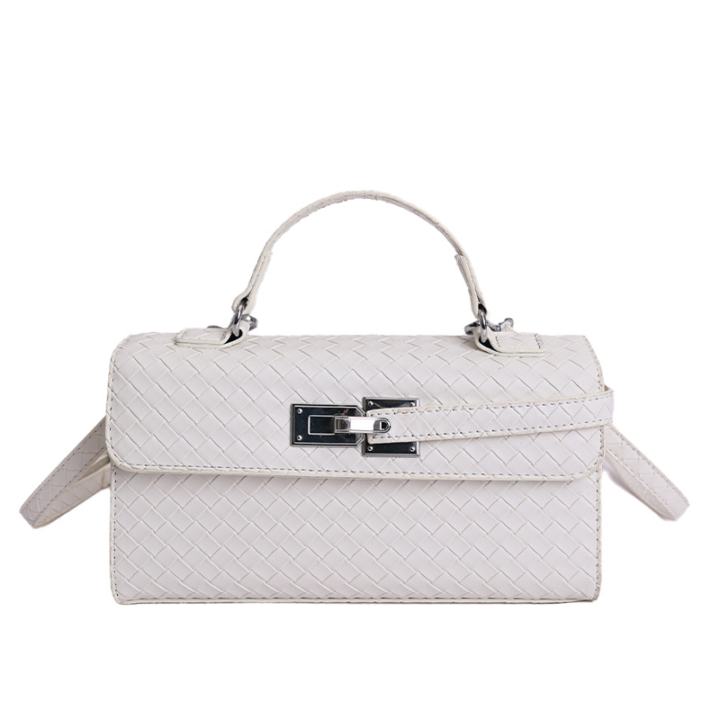 Bolso para mujeres 2026 nuevo cross-border tejido bolso de mano de alta calidad lujoso ligero bolso de hombro universal