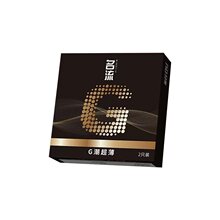 名避流孕套G潮超薄2只螺纹润滑玻尿酸超博安全套成人情趣用品