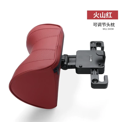 Headrest – accessories - a09-u-shaped-leather-model-burgundy