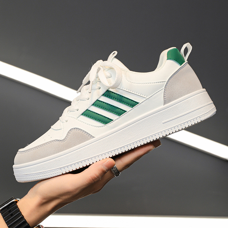 Nuevas zapatillas de deporte de todo fósforo, zapatos casuales de verano transfronterizos de todo fósforo 2025, zapatos blancos, zapatos de hombre