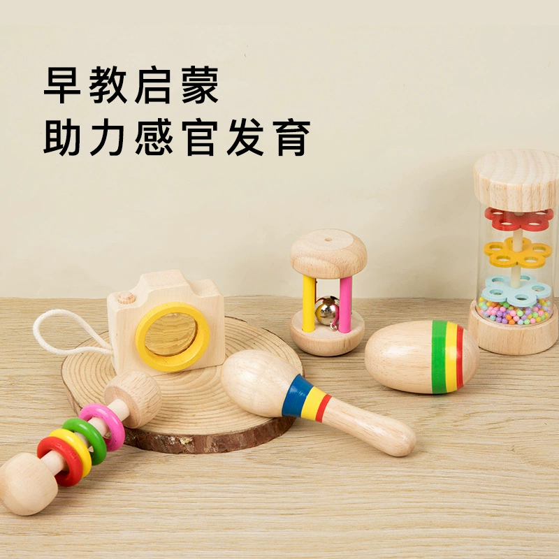 Деревянный набор музыкальных досточек Морти Montessori, 6‑штук комплект раннего образования, безопасная лакированная древесина
