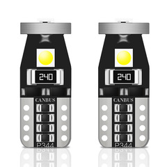 Foreign Trade t10 3SMD-3030 width indicator LED license plate light rear trunk light car interior reading roof light