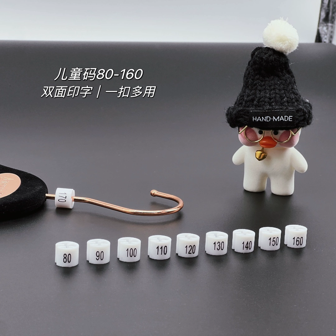 Вешалка размер пуговицы детская одежда белая цифровая фабрика прямых продаж двусторонняя печать круговой размер круг Amazon оптовая продажа