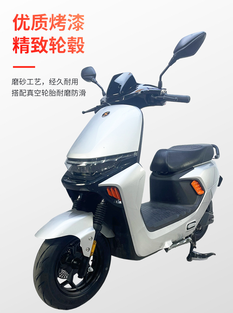 Electric Motorcycle 60v Adult Scooter Battery Car