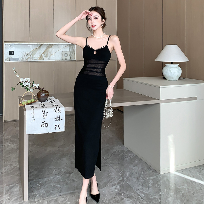 (Mới) Mã B3892 Giá 520K: Áo Hai Dây Nữ Gutdyu Sexy Gợi Cảm Sexy Lưới Mỏng Hàng Mùa Hè Hai Dây Hở Vai Thời Trang Nữ Chất Liệu G01 Sản Phẩm Mới, (Miễn Phí Vận Chuyển Toàn Quốc).