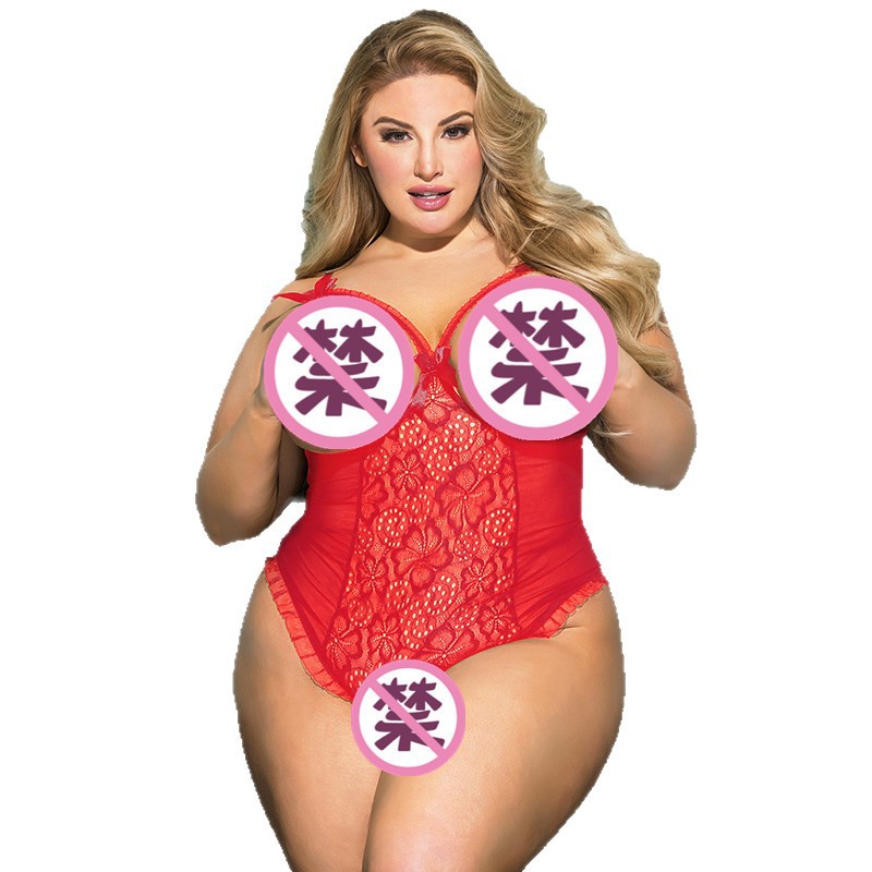 Lencería sexy europea y americana sexy encaje perspectiva hueco-fuera mono arco ropa sin respaldo Comercio exterior al por mayor R80922