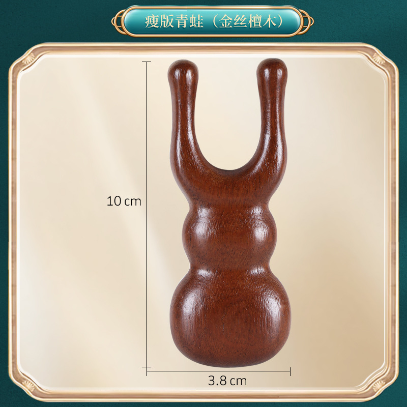 Fabricante peine de masaje peine de madera peine Meridian diente ancho sin dientes negro verde sándalo bola raspado cuero cabelludo masaje peine antiestático