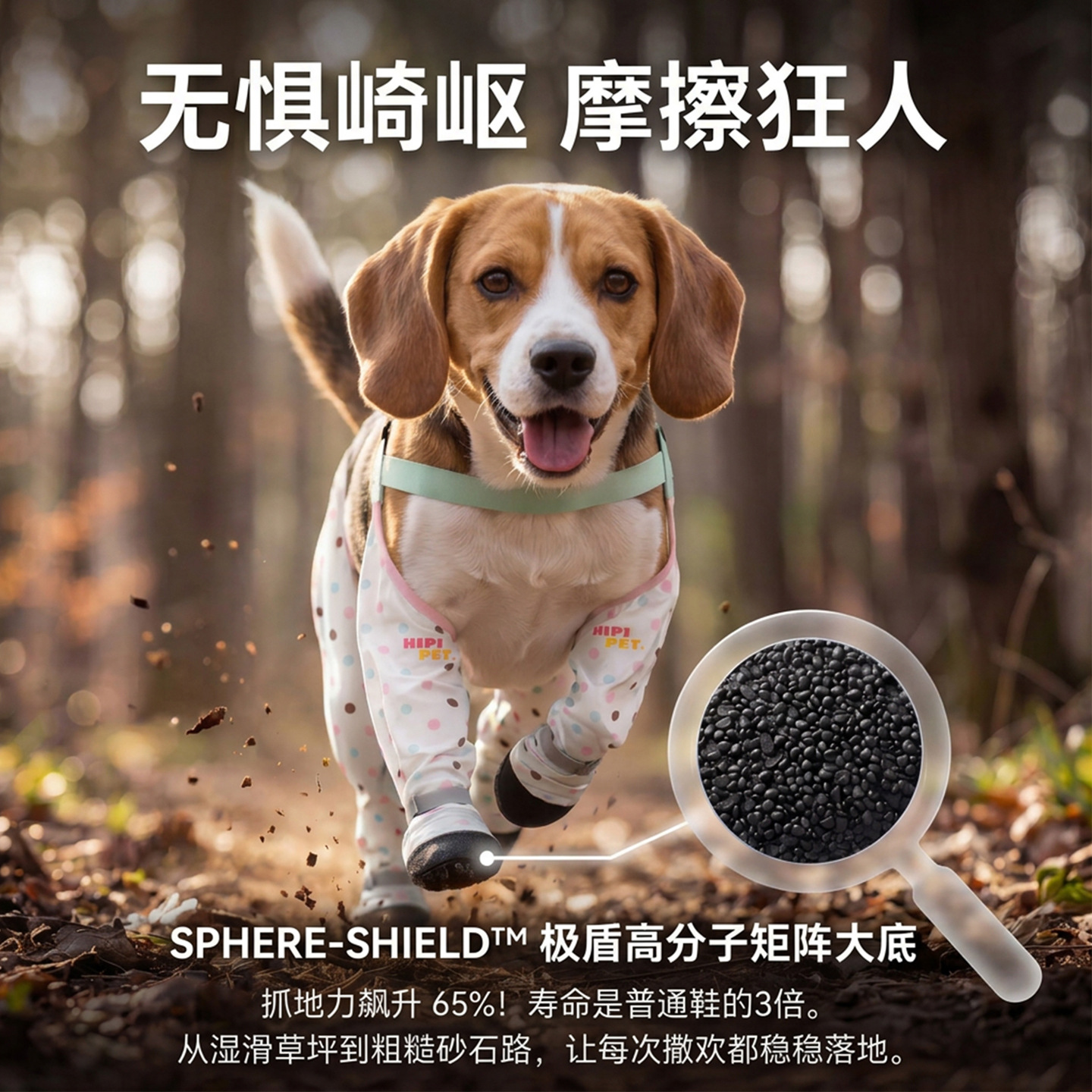 Primavera y verano, cinturón de cuatro patas, zapatos para perros pequeños y medianos, resistentes al desgaste, antideslizantes, no fáciles de caer, mascotas de cuatro patas.