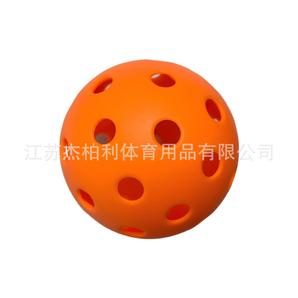 Factory Direct Sales In-Stock Pickleball 40-Hole Balls, Pickleballs 74mm, Rotational Molded Injection Molded Luminous Balls