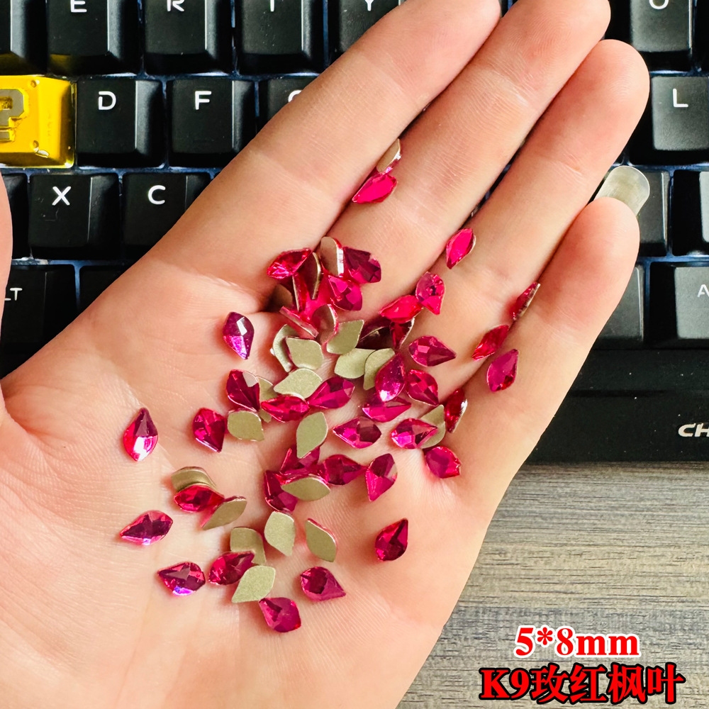 Hoja de arce única de 5 × 8mm