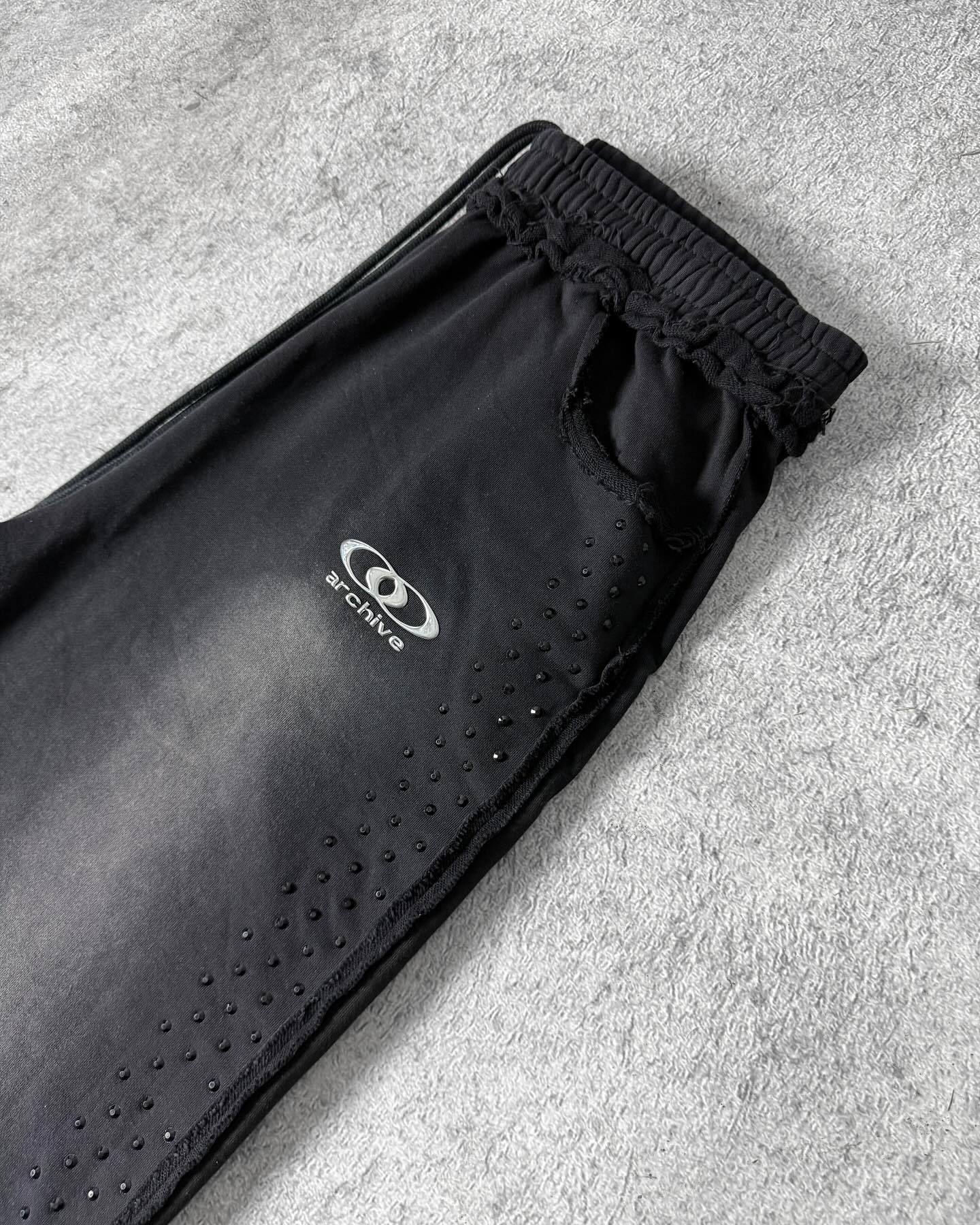 American Personalized Street Design Hot Diamond Casual Retro Loose Trend Casual Pants Straight Men's And Women's Same Trousers_viptrois.com