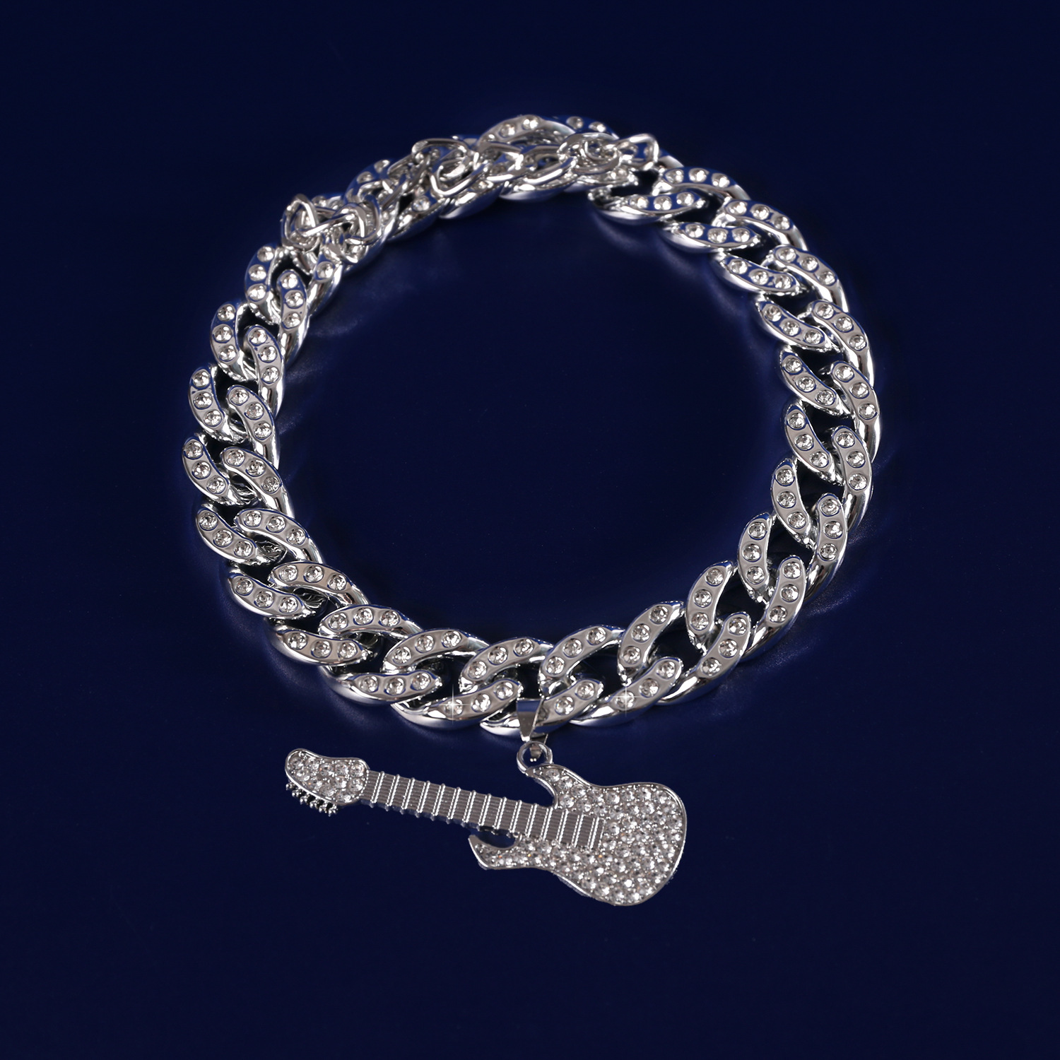 Comercio exterior mascotas collar de diamantes cubano ajustable dólar corona KING collar de lucha hip-hop gato perro