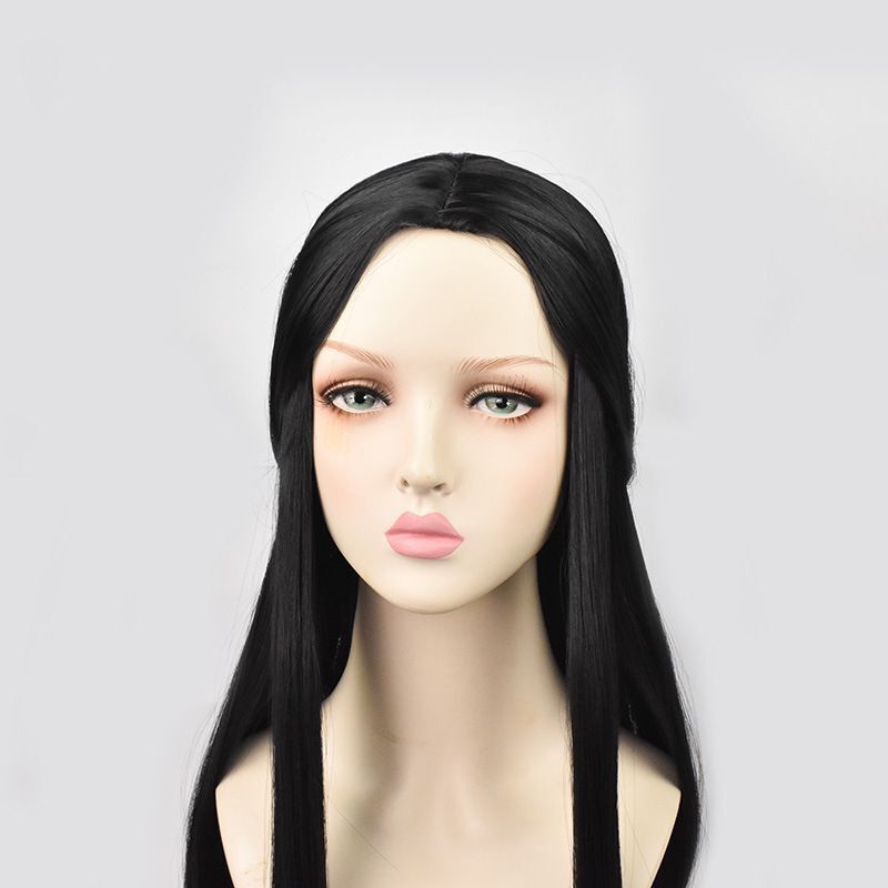 King pesticide Lu Na Zixia Fairy Middle Division black long straight game peripheral cosplay wig