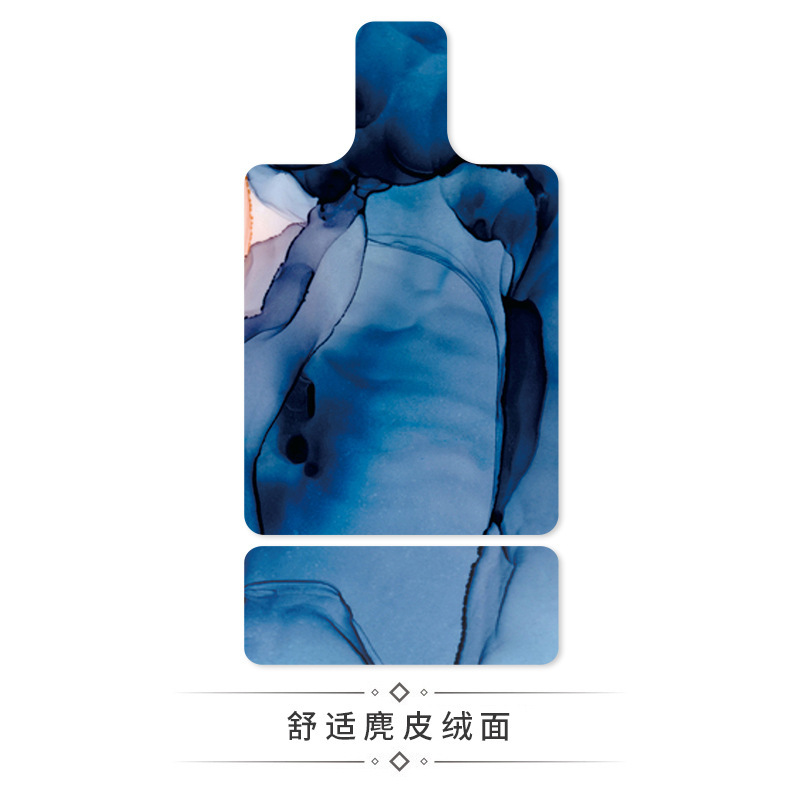 跨境专用麂皮绒普拉提核心床垫吸汗防滑健身垫耐磨pu橡胶瑜伽垫子|undefined