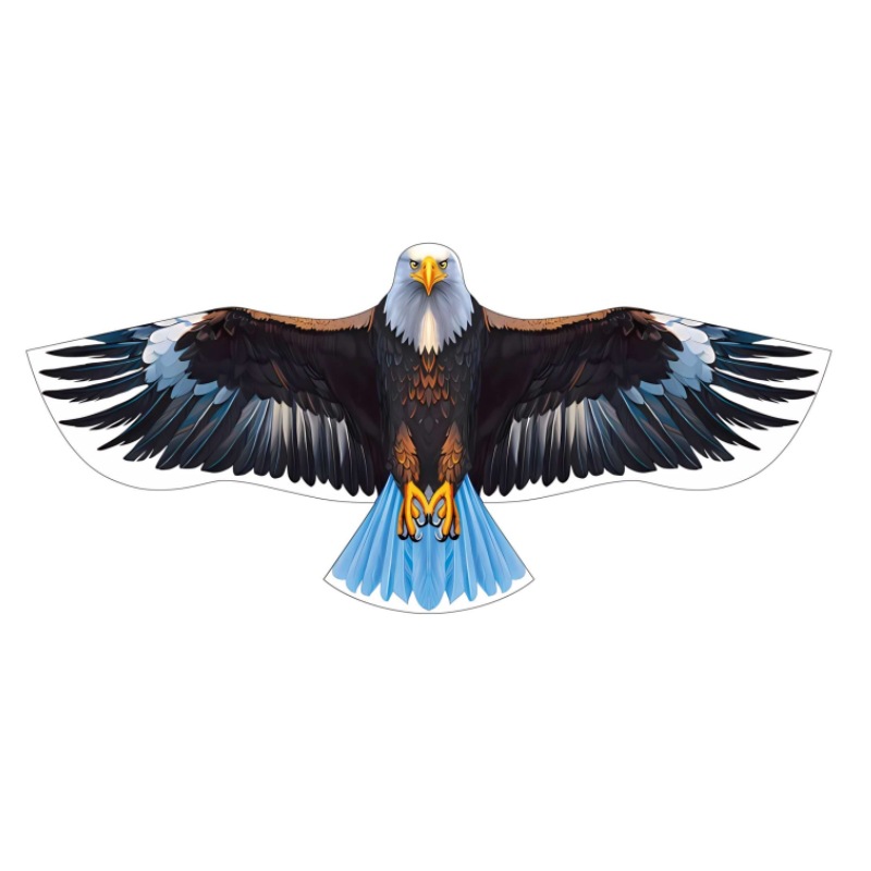 Weifang Eagle cometa al por mayor pastoral pájaros aterrorizadores de pájaros artefactos de la brisa fácil de volar niños dibujos animados adultos fabricantes de cometas