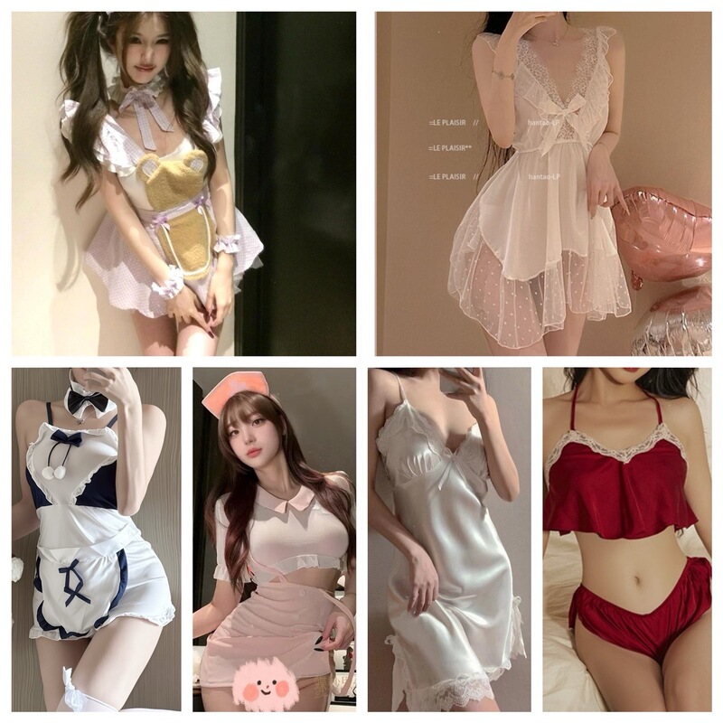 Manzhiyu Nautical Academy Style Miniskirt Two-Piece Set Uniform Sexy Lingerie Sexy Pure Desire Nightgown Manzhiyu Nautical Academy Style Miniskirt Two-Piece Set Uniform Sexy Lingerie Sexy Pure Desire Nightgown