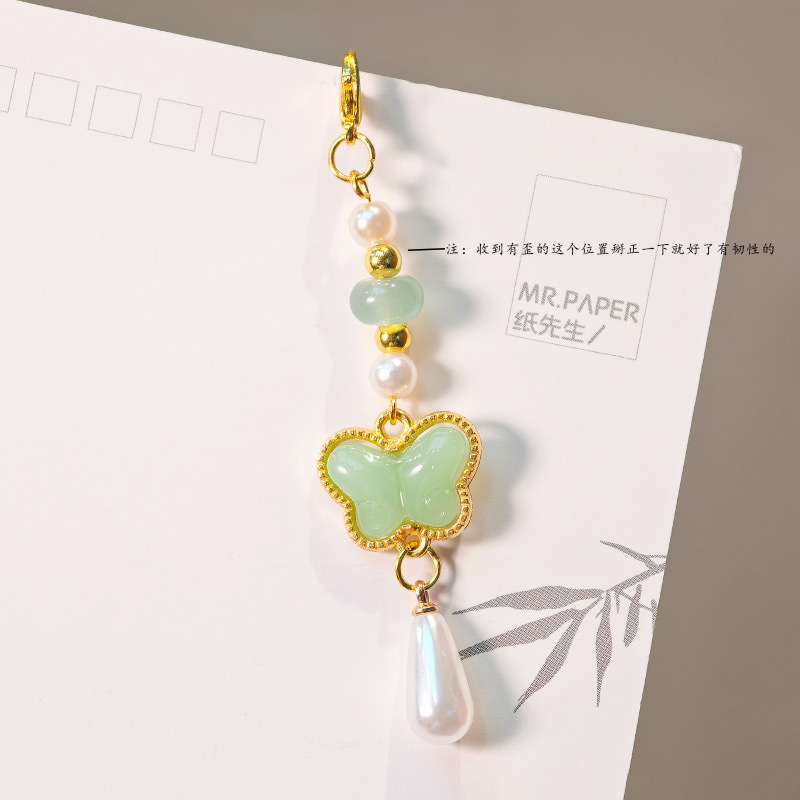 国民スタイル合金竹フレッシュピンクフラワーペンダント中国ベルペンダント古代スタイルチャイナ韓服衣類アクセサリー