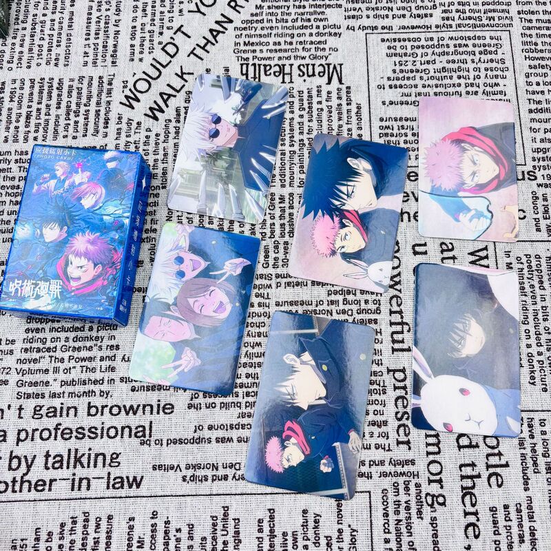 Spell Return Laser Card 55 Peripheral No Repeat 3inch Small Card Boxed Photo Polaroid LOMO Cards