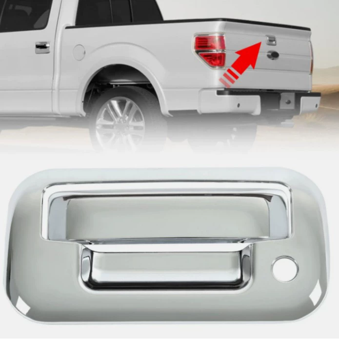Подходит для Ford FORD 04-14 F150 09-14 Raptor, гальванизированная накладка на ручку задней двери.