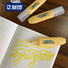 斯塔3440黄色无味荧光标记笔学生用划重点糖果色记号笔粗荧光笔|ru