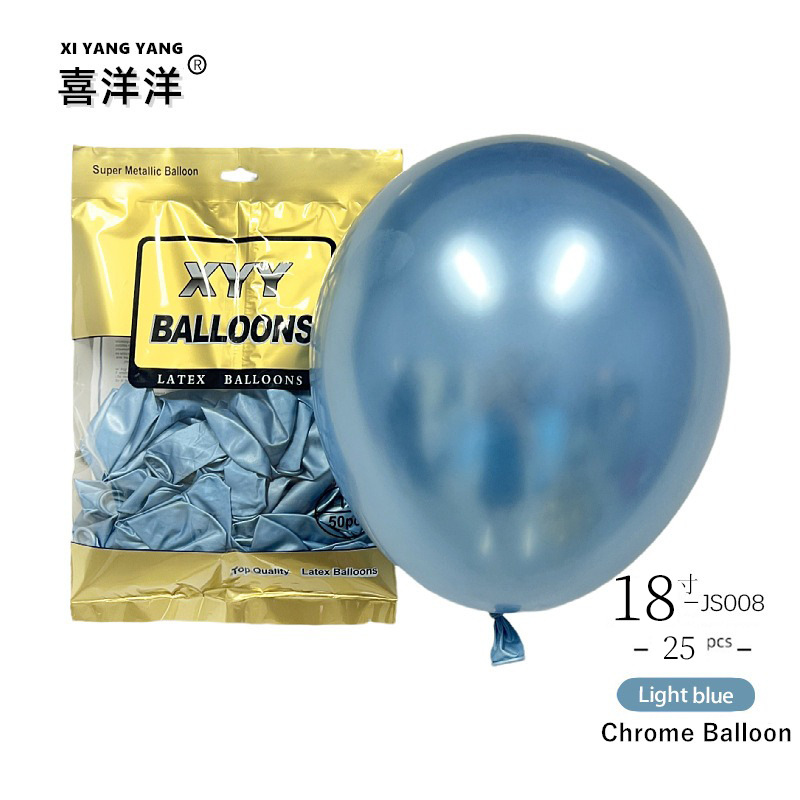 Globos metálicos para decoración, varios tamaños (5-18 pulgadas)