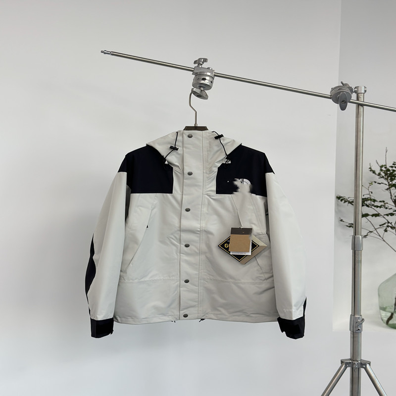 莆田1990冲锋衣美版户外防风防水连帽外套男女同款TNF北脸登山服|undefined