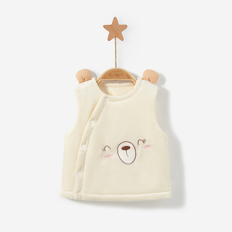 Chaleco DE LOS NIÑOS otoño e invierno Bebé Abrigo acolchado Delgado chaleco niños y niñas caliente engrosada invierno chaleco del bebé