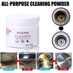 Jaysuing kitchen foam cleaning powder multi-purpose kitchen utensil rust removal range hood heavy oil stain removal cleaning