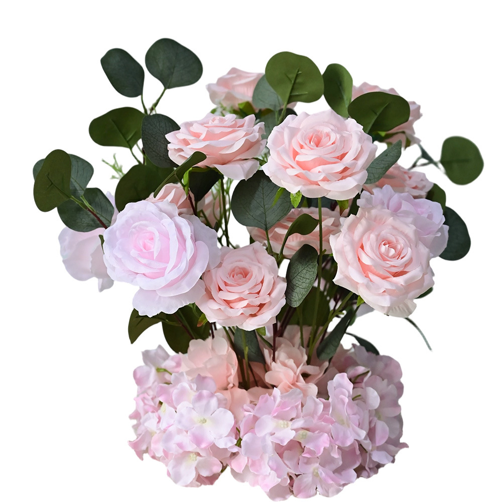 Pasarela de bodas decoración floral estilo nórdico 2025 Amazonas nueva decoración transfronteriza