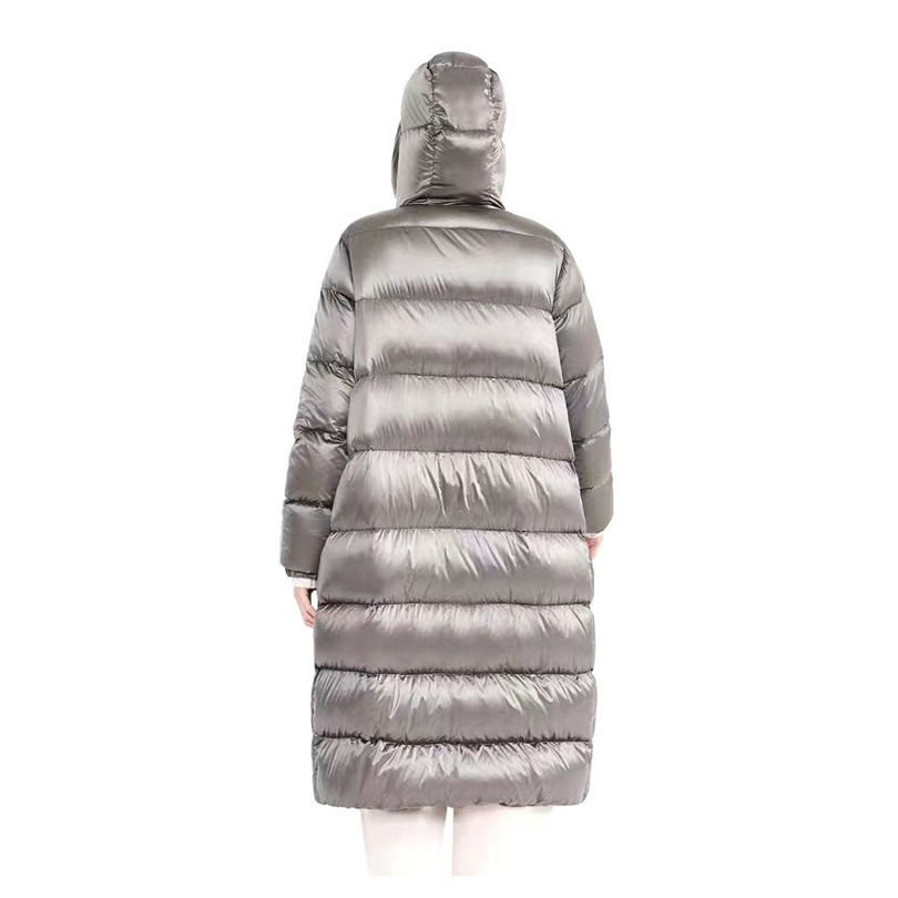 Luxe dames donsjas van ganzendons losvallend model_voghion.com