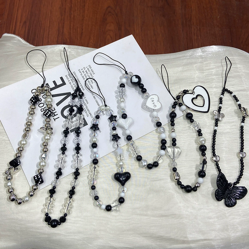 Оригинальная домашняя цепочка для мобильного телефона y2k темный ветер дикие креативные бабочки любовные аксессуары цепная цепочка цепочка для ключей