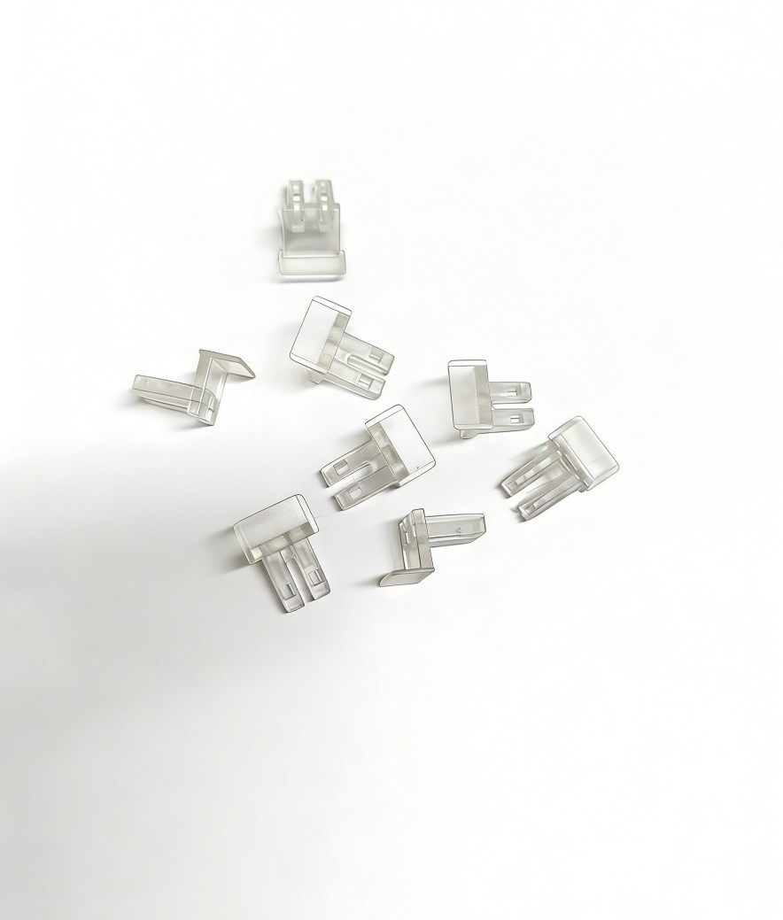 Welding-free embedded line lamp welding-free middle connection welding-free integrated crystal plug 10*10 slotted