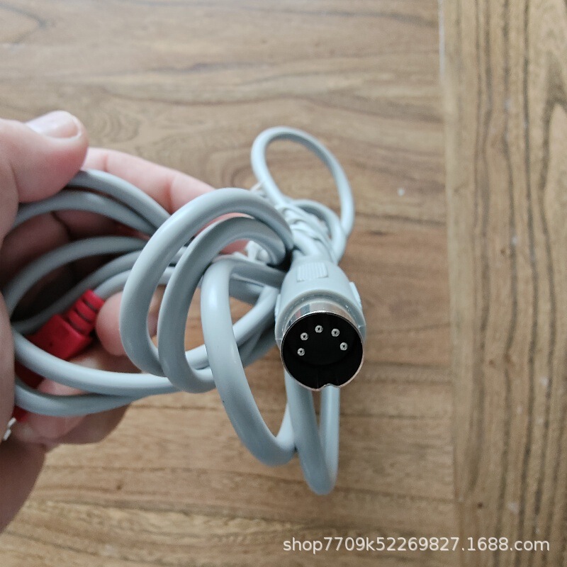 メーカー理療計電極線発熱電極線五芯プラグ電極リード線|undefined