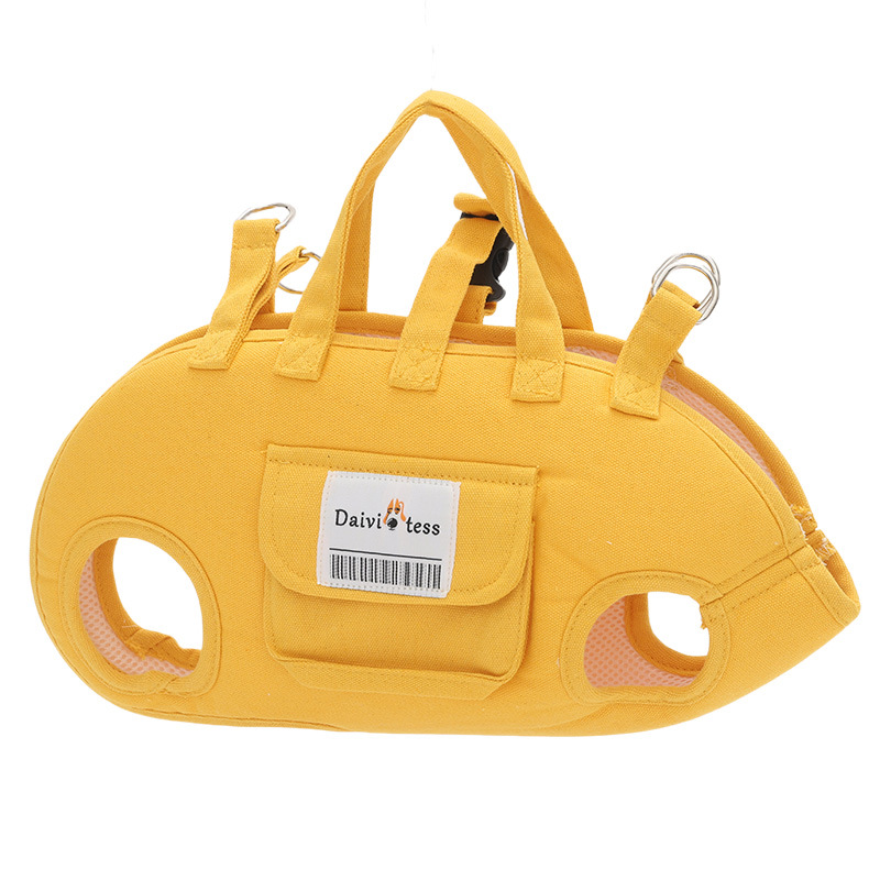 Bolso de salida para perros, mensajero portátil de un solo hombro, bolso para perros, bolso para gatos, bolso portátil para perros pequeños, mochila con correa ligera